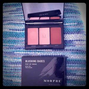 Morphe Blushing Babes Pop of Rose Blush Trio-New
